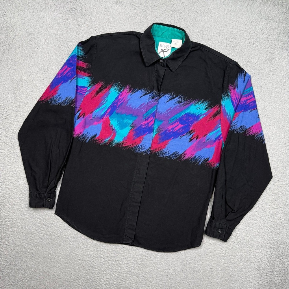 Vintage 90s Roper Western Button Up Shirt